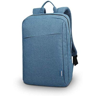 Lenovo Laptop- en notebookrugzak, 15,6", elegant, voor op reis, waterafstotend, strak ontwerp, casual, college, voor mannen en vrouwen, GX40Q17226, blauw Lenovo Laptop- en notebookrugzak, 15,6", elegant, voor op reis, waterafstotend, strak ontwerp, casual, college, voor mannen en vrouwen, GX40Q17226, blauw
