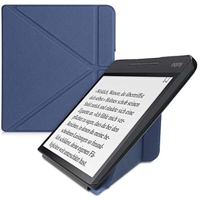 kwmobile Hoes compatibel met Kobo Forma beschermhoes magnetische flipcase eReader tablet kunstleer donkerblauw kwmobile Hoes compatibel met Kobo Forma beschermhoes magnetische flipcase eReader tablet kunstleer donkerblauw