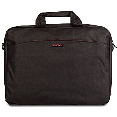 NGS MONRAY ENTERPRISE Nylon laptoptas voor 15,6 inch laptoptas, duurzaam en licht, met vakken en vakken voor documenten en apparaten, rood, 15,6 inch laptop NGS MONRAY ENTERPRISE Nylon laptoptas voor 15,6 inch laptoptas, duurzaam en licht, met vakken en vakken voor documenten en apparaten, rood, 15,6 inch laptop
