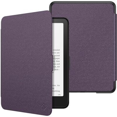 FINTIE Hoesje voor 7 inch Kindle Paperwhite 2024 (12e generatie) en Kindle Colorsoft Signature Edition (1e generatie), dunne en lichte beschermhoes, automatische aan/uit-hoes, paars FINTIE Hoesje voor 7 inch Kindle Paperwhite 2024 (12e generatie) en Kindle Colorsoft Signature Edition (1e generatie), dunne en lichte beschermhoes, automatische aan/uit-hoes, paars