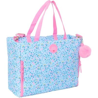 safta VMB Paradis 14,1 inch laptoptas met tas, rugzak, ideaal voor kinderen van verschillende leeftijden, comfortabel en veelzijdig, kwaliteit en sterkte, 54 x 17 x 31 cm, lichtblauw/roze, lichtblauw safta VMB Paradis 14,1 inch laptoptas met tas, rugzak, ideaal voor kinderen van verschillende leeftijden, comfortabel en veelzijdig, kwaliteit en sterkte, 54 x 17 x 31 cm, lichtblauw/roze, lichtblauw