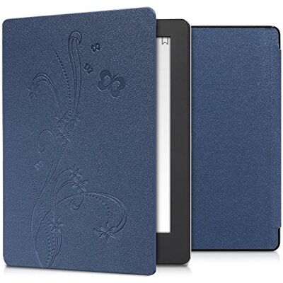 kwmobile Hoesje compatibel met Kobo Aura H2O Edition 2 hoesje eReader Tablet Magnetische Flip Case Donkerblauw kwmobile Hoesje compatibel met Kobo Aura H2O Edition 2 hoesje eReader Tablet Magnetische Flip Case Donkerblauw