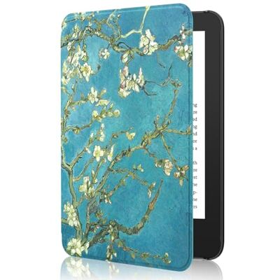 MoKo Case Fits 6 inch All-New Kindle (11e generatie-2024/2022 release), lichtgewicht shell cover met auto wake/slaap voor Kindle 2024/2022 11e generatie e-reader, abrikoos bloesem MoKo Case Fits 6 inch All-New Kindle (11e generatie-2024/2022 release), lichtgewicht shell cover met auto wake/slaap voor Kindle 2024/2022 11e generatie e-reader, abrikoos bloesem