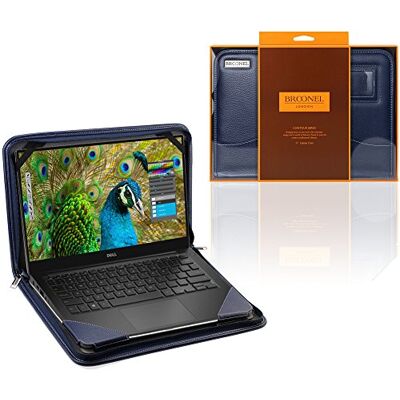 Navitech Broonel Contour Series beschermhoes voor Odys Vario Pro 15, veganistisch leer, blauw Navitech Broonel Contour Series beschermhoes voor Odys Vario Pro 15, veganistisch leer, blauw