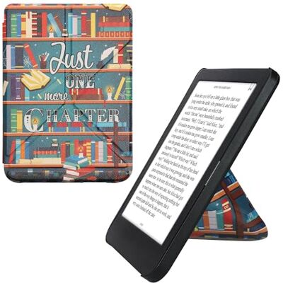 kwmobile Kobo Clara BW/Colour e-reader hoes PU lederen flip cover kleurrijk kwmobile Kobo Clara BW/Colour e-reader hoes PU lederen flip cover kleurrijk