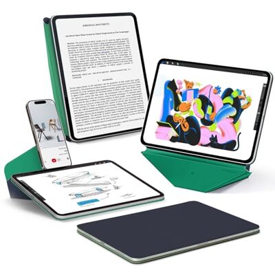 MOFT Dynamic Folio hoes voor iPad Pro 11 inch (M5 2025/M4 2024) Kijkhoek 20+ ultradun naadloos snap-on magnetische houder draagbaar tweekleurig auto wake/sleep MOFT Dynamic Folio hoes voor iPad Pro 11 inch (M5 2025/M4 2024) Kijkhoek 20+ ultradun naadloos snap-on magnetische houder draagbaar tweekleurig auto wake/sleep