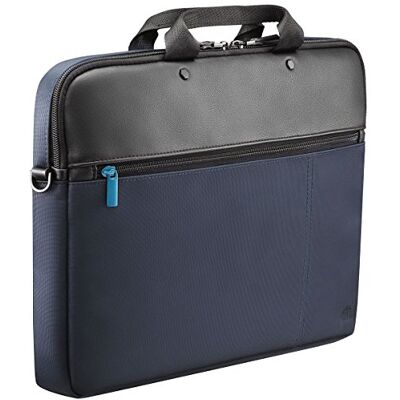 Mobilis Compacte tas voor laptop 11-14 inch, schoudertas PC/tablet, waterafstotend materiaal, marineblauw Mobilis Compacte tas voor laptop 11-14 inch, schoudertas PC/tablet, waterafstotend materiaal, marineblauw