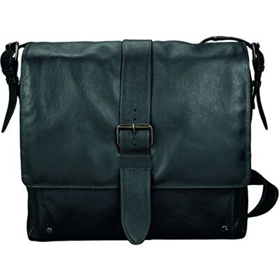 Pride and Soul Neo schoudertas voor notebooks met 16 inch (36 cm), leer, donkerbruin Pride and Soul Neo schoudertas voor notebooks met 16 inch (36 cm), leer, donkerbruin