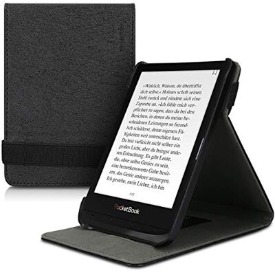 kwmobile E-readerhoes compatibel met Pocketbook Touch Lux 4/5/Touch HD 3/Color (2020) / Vivlio Lux 5 Flip PU lederen hoes zwart kwmobile E-readerhoes compatibel met Pocketbook Touch Lux 4/5/Touch HD 3/Color (2020) / Vivlio Lux 5 Flip PU lederen hoes zwart