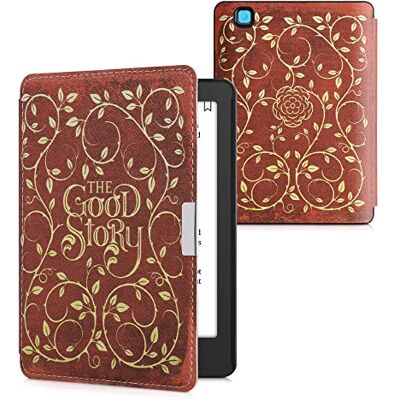 kwmobile Beschermhoes voor e-book-reader, compatibel met Kobo Aura Edition 2, magnetisch, van kunstleer, geel/oranje/rood kwmobile Beschermhoes voor e-book-reader, compatibel met Kobo Aura Edition 2, magnetisch, van kunstleer, geel/oranje/rood