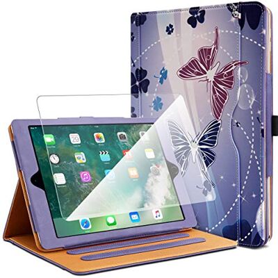 KARYLAX Beschermhoesje motief HF06 + 1 displaybeschermfolie van gehard glas voor Apple iPad 9.7 (6. Gen-2017/18) KARYLAX Beschermhoesje motief HF06 + 1 displaybeschermfolie van gehard glas voor Apple iPad 9.7 (6. Gen-2017/18)