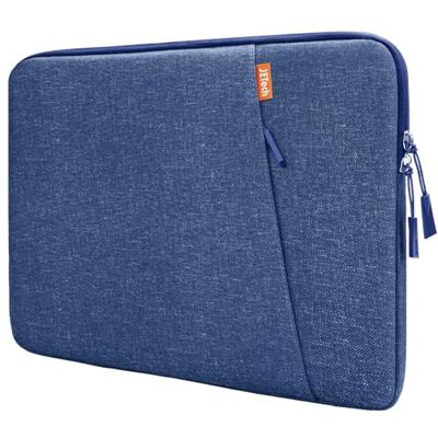 JETech Laptop Sleeve Hoes voor 13,3 Inch MacBook Air/Pro, 14 Inch MacBook Pro 2021 M1, 13-13,6 Inch Laptop Notebook, Case Bag Waterdichte Beschermhoes Schokbestendig (Kobalt Blauw) Pour MacBook Neo (A18 Pro), MacBook Air/Pro (M5-M1) 2026-2020, Étui Saco JETech Laptop Sleeve Hoes voor 13,3 Inch MacBook Air/Pro, 14 Inch MacBook Pro 2021 M1, 13-13,6 Inch Laptop Notebook, Case Bag Waterdichte Beschermhoes Schokbestendig (Kobalt Blauw) Pour MacBook Neo (A18 Pro), MacBook Air/Pro (M5-M1) 2026-2020, Étui Saco