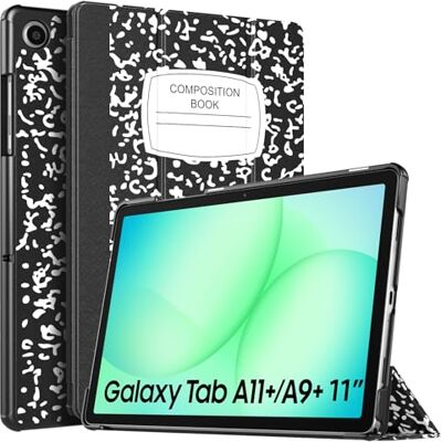 TiMOVO Beschermhoes voor Galaxy Tab A11+/A11 Plus 11 inch 2025, notitieboek Compatibel met SM-X230/X236/X238, harde achterkant, dun en licht, automatische wekker/slaapmodus TiMOVO Beschermhoes voor Galaxy Tab A11+/A11 Plus 11 inch 2025, notitieboek Compatibel met SM-X230/X236/X238, harde achterkant, dun en licht, automatische wekker/slaapmodus