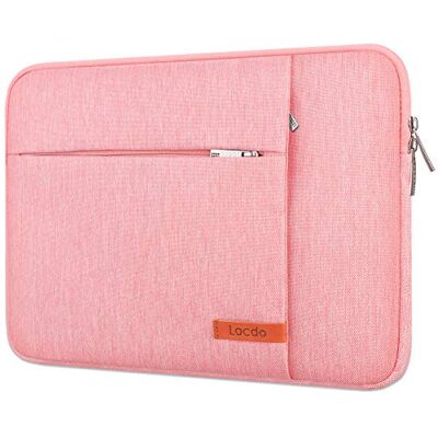 Lacdo Laptophoes voor 16 inch New MacBook Pro M3 Pro Max/M2 M1 Pro/Max A2991 A2780 A2485 A2141 2023-2019, 15 inch Surface Laptop 5 4 3 2, 15 inch Surface Book 3 2, roze Lacdo Laptophoes voor 16 inch New MacBook Pro M3 Pro Max/M2 M1 Pro/Max A2991 A2780 A2485 A2141 2023-2019, 15 inch Surface Laptop 5 4 3 2, 15 inch Surface Book 3 2, roze