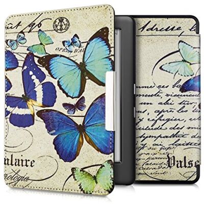 kwmobile Hoes compatibel met Kobo Glo HD/Touch 2.0 hoes eReader Tablet Magnetische Flip Case Ice Blue-Mint-Beige kwmobile Hoes compatibel met Kobo Glo HD/Touch 2.0 hoes eReader Tablet Magnetische Flip Case Ice Blue-Mint-Beige