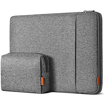 Inateck Laptophoes 360° bescherming compatibel met de meeste 14 inch laptop met accessoirestas grijs Inateck Laptophoes 360° bescherming compatibel met de meeste 14 inch laptop met accessoirestas grijs
