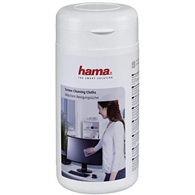 Hama Schermdoeken, 100 stuks, in dispenser Hama Schermdoeken, 100 stuks, in dispenser