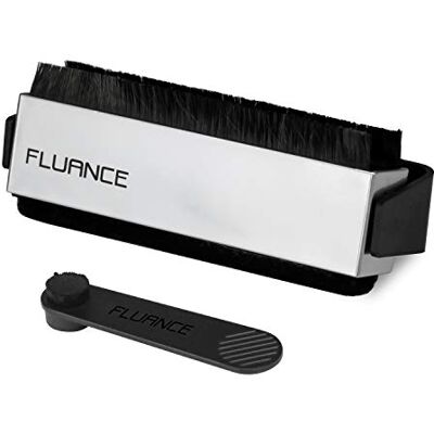 Fluance Reinigingsset voor vinylplaten en pennen met antistatische 2-in-1 koolstofvezel, LP-borstel van zacht fluweel en stylusborstel (VB52) Fluance Reinigingsset voor vinylplaten en pennen met antistatische 2-in-1 koolstofvezel, LP-borstel van zacht fluweel en stylusborstel (VB52)