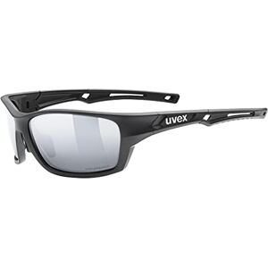 Uvex Sportstyle 232 P Sportbril voor mannen en vrouwen, gepolariseerd, perfect comfort en grip zonder drukpunten, matzwart/zilver, eenheidsmaat Uvex Sportstyle 232 P Sportbril voor mannen en vrouwen, gepolariseerd, perfect comfort en grip zonder drukpunten, matzwart/zilver, eenheidsmaat