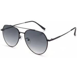 Nyxphy Zonnebril voor bijziendheid met blauwlichtfilter, grijze getinte glazen, bijziendheid voor mannen en vrouwen, metalen montuur, zwart. 56x49 mm Nyxphy Zonnebril voor bijziendheid met blauwlichtfilter, grijze getinte glazen, bijziendheid voor mannen en vrouwen, metalen montuur, zwart. 56x49 mm