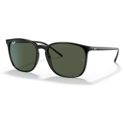 Ray-Ban 0rb4387 heren Zonnebril, zwart (zwart), one size Ray-Ban 0rb4387 heren Zonnebril, zwart (zwart), one size