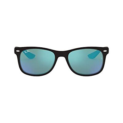 Ray-Ban Rj9052s Brilmontuur, uniseks, kinderen, Mat zwart/blauwe spiegel 48 Ray-Ban Rj9052s Brilmontuur, uniseks, kinderen, Mat zwart/blauwe spiegel 48