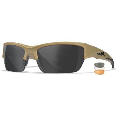 Wiley X WX Valor Sportbril, veiligheidsbril voor heren, tactische bril, militair, airsoft, hardloopbril, fietsen, wandelen, vissen, outdoor, mountainbike Wiley X WX Valor Sportbril, veiligheidsbril voor heren, tactische bril, militair, airsoft, hardloopbril, fietsen, wandelen, vissen, outdoor, mountainbike