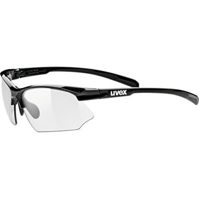 Uvex Sportstyle Vario sportbril, uniseks, volwassenen, zwart, één maat Uvex Sportstyle Vario sportbril, uniseks, volwassenen, zwart, één maat