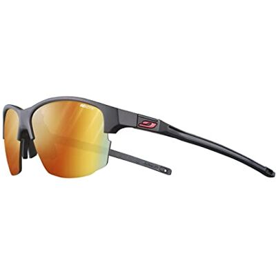 Julbo Split Zonnebril, uniseks, zwart/rood Taille unique Julbo Split Zonnebril, uniseks, zwart/rood Taille unique
