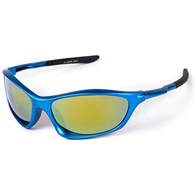 Kiddus sport zonnebril voor meisjes, jongens, jongeren, tieners UV400 100% uv-bescherming. Gespiegelde en gekleurde glazen 6 ans et + Kiddus sport zonnebril voor meisjes, jongens, jongeren, tieners UV400 100% uv-bescherming. Gespiegelde en gekleurde glazen 6 ans et +