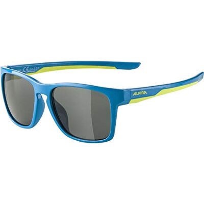 ALPINA FLEXXY Cool Kids I zonnebril voor kinderen, blauw-limoen, één maat ALPINA FLEXXY Cool Kids I zonnebril voor kinderen, blauw-limoen, één maat