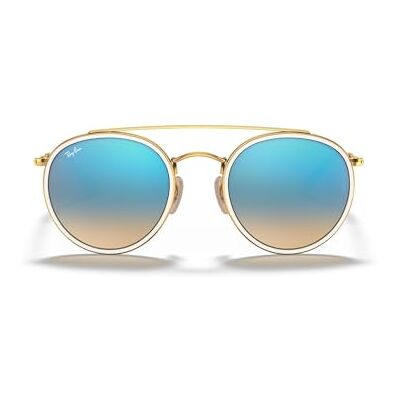 Ray-Ban Rb 3647n uniseks-volwassene brilmontuur (1-Pack), Gold (Gold/Gradient Brown Mirror Blue), 51 EU 51 EU Ray-Ban Rb 3647n uniseks-volwassene brilmontuur (1-Pack), Gold (Gold/Gradient Brown Mirror Blue), 51 EU 51 EU