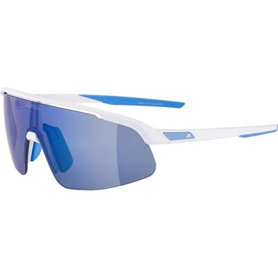 ALPINA Turbo Pro YOUTH Sportbril voor kinderen, mat wit, één maat, 100% UVA-, UVB- en UV-C-bescherming ALPINA Turbo Pro YOUTH Sportbril voor kinderen, mat wit, één maat, 100% UVA-, UVB- en UV-C-bescherming