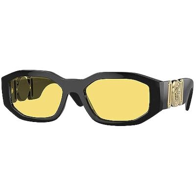 Versace Medusa Biggie VE4361-GB1/85-53 zonnebril voor heren, zwart, zwart, zwart. Versace Medusa Biggie VE4361-GB1/85-53 zonnebril voor heren, zwart, zwart, zwart.