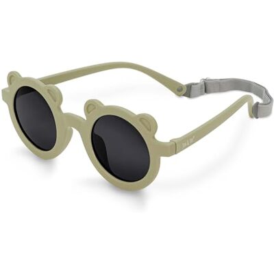 Jan & Jul Gepolariseerde zonnebril voor baby's en kinderen met band voor jongens, 100% uv-bescherming (medium: 2-6 jaar, olijf-kaki) M: 2-6 Jahre Jan & Jul Gepolariseerde zonnebril voor baby's en kinderen met band voor jongens, 100% uv-bescherming (medium: 2-6 jaar, olijf-kaki) M: 2-6 Jahre
