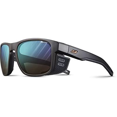 Julbo Shield M Zonnebril voor volwassenen, uniseks, zwart frame, één maat Eén maat Julbo Shield M Zonnebril voor volwassenen, uniseks, zwart frame, één maat Eén maat