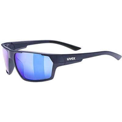 Uvex Unisex – volwassenen, Sport Style 233P sportbril, gepolariseerd, Deep Space mat blauw, Eén maat Uvex Unisex – volwassenen, Sport Style 233P sportbril, gepolariseerd, Deep Space mat blauw, Eén maat
