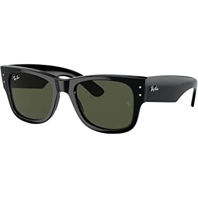 Ray-Ban RB0840s Mega Wayfarer vierkante zonnebril Ray-Ban RB0840s Mega Wayfarer vierkante zonnebril