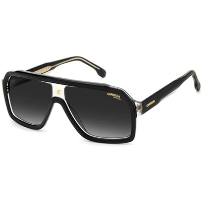 Carrera 1053/S zonnebril zwart grijs/donkergrijs Shaded 60/12/145 heren 60 Carrera 1053/S zonnebril zwart grijs/donkergrijs Shaded 60/12/145 heren 60
