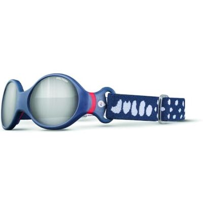 Julbo Loop S zonnebril voor baby's, jongens, donkerblauw rood, Eén maat Julbo Loop S zonnebril voor baby's, jongens, donkerblauw rood, Eén maat