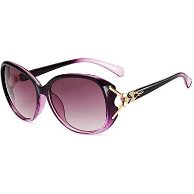 LNTICB Gepolariseerde zonnebril voor dames Groot montuur UV400-bescherming Oversized bril voor tieners en vrouwen 138 mm x 55 mm x 59 mm x 16 mm x 143 mm LNTICB Gepolariseerde zonnebril voor dames Groot montuur UV400-bescherming Oversized bril voor tieners en vrouwen 138 mm x 55 mm x 59 mm x 16 mm x 143 mm