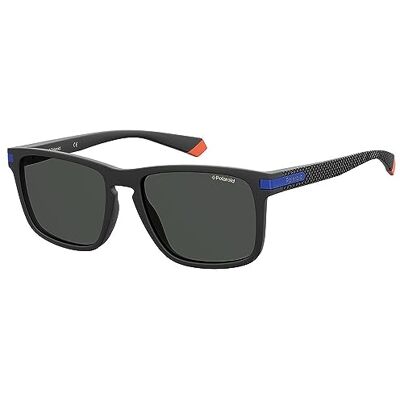 Polaroid Zonnebril, uniseks, 0vk/M9 Mtblk Blue, 55 55 Polaroid Zonnebril, uniseks, 0vk/M9 Mtblk Blue, 55 55