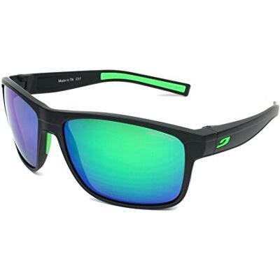 Julbo Renegade heren zonnebril, blauw F/groen One size Julbo Renegade heren zonnebril, blauw F/groen One size