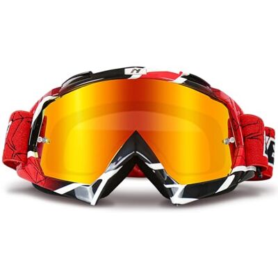 NENKI Motorcrossbril, motorcrossbril, motorcrossbril, skibril voor dames en heren, crossbril met anti-condens/uv-bescherming NENKI Motorcrossbril, motorcrossbril, motorcrossbril, skibril voor dames en heren, crossbril met anti-condens/uv-bescherming