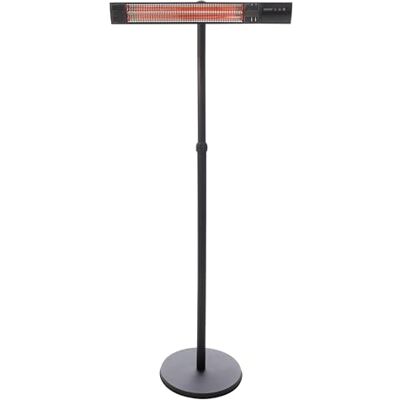 SUNRED Staande verwarming, 2500 W, zwart, terras, tuin, balkon, terras, buiten SUNRED Staande verwarming, 2500 W, zwart, terras, tuin, balkon, terras, buiten