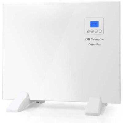 Orbegozo REH 500 Stralingspaneel, afstandsbediening, lcd-display, touch-bediening, digitale thermostaat, programmeerbaar, 24/7, 500 W Orbegozo REH 500 Stralingspaneel, afstandsbediening, lcd-display, touch-bediening, digitale thermostaat, programmeerbaar, 24/7, 500 W