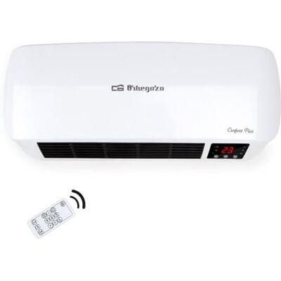 Orbegozo SP 6000 Badverwarming Split programmeerbaar met afstandsbediening, 2000 W, 2 vermogensniveaus en ventilatorfunctie Orbegozo SP 6000 Badverwarming Split programmeerbaar met afstandsbediening, 2000 W, 2 vermogensniveaus en ventilatorfunctie