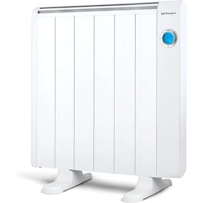 Orbegozo RRM 1010 Olievrije radiator, 6 elementen, 1000 W, 2 standen, wit Orbegozo RRM 1010 Olievrije radiator, 6 elementen, 1000 W, 2 standen, wit