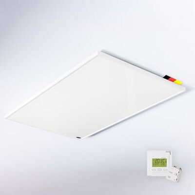 Könighaus Infraroodverwarming 1000 watt complete set met radiothermostaat ✓ plafondverwarming ✓ efficiënte elektrische verwarming ✓ + 5 jaar fabrieksgarantie ✓ oververhittingsbeveiliging Könighaus Infraroodverwarming 1000 watt complete set met radiothermostaat ✓ plafondverwarming ✓ efficiënte elektrische verwarming ✓ + 5 jaar fabrieksgarantie ✓ oververhittingsbeveiliging