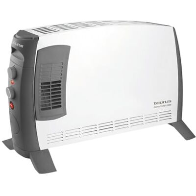 Taurus Clima Turbo 2000 convectorradiator, 2000 W, 3 warmteintensiteiten + turbo, instelbare thermostaat, voor oppervlakken tot 20 m², inclusief voeten, draaggreep Taurus Clima Turbo 2000 convectorradiator, 2000 W, 3 warmteintensiteiten + turbo, instelbare thermostaat, voor oppervlakken tot 20 m², inclusief voeten, draaggreep
